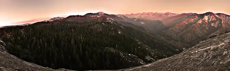 超好看的高山温馨背景图