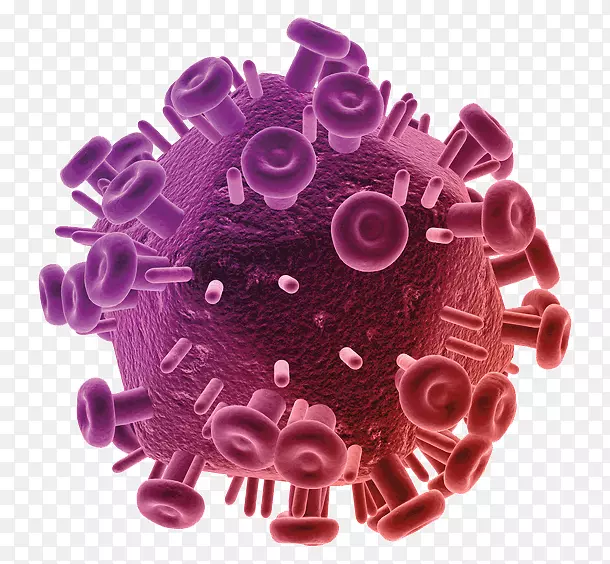 2018世界艾滋病日HIV病毒细胞元素