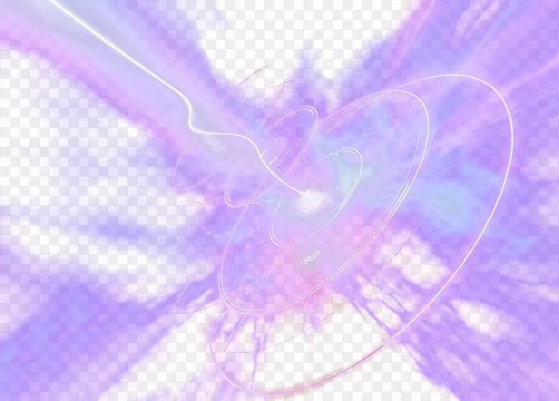 紫色科技光圈