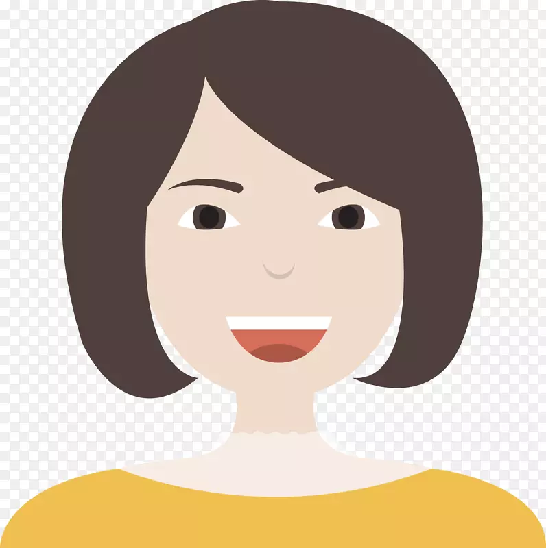 大眼睛美女人物图