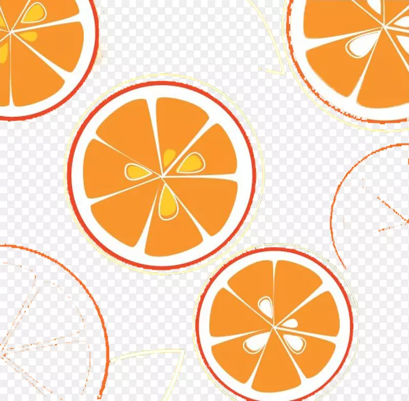 橘子漂浮背景图片素材