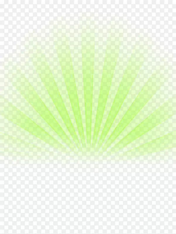 绿色清新光芒效果元素