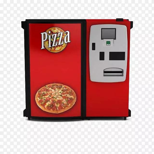免抠素材披萨自动售卖机
