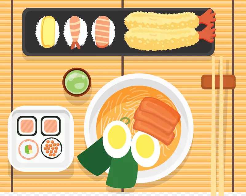 日本料理免抠素材