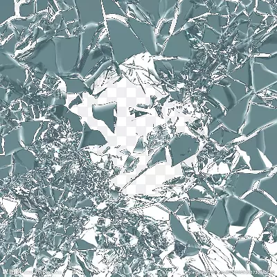破碎拼接效果