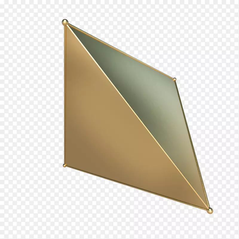 有质感的金色菱形几何