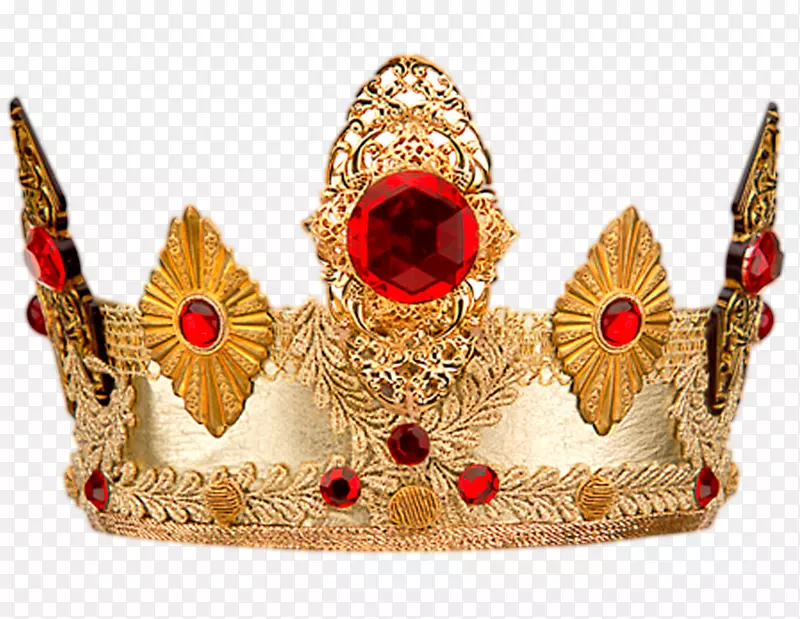 红色大宝石王冠