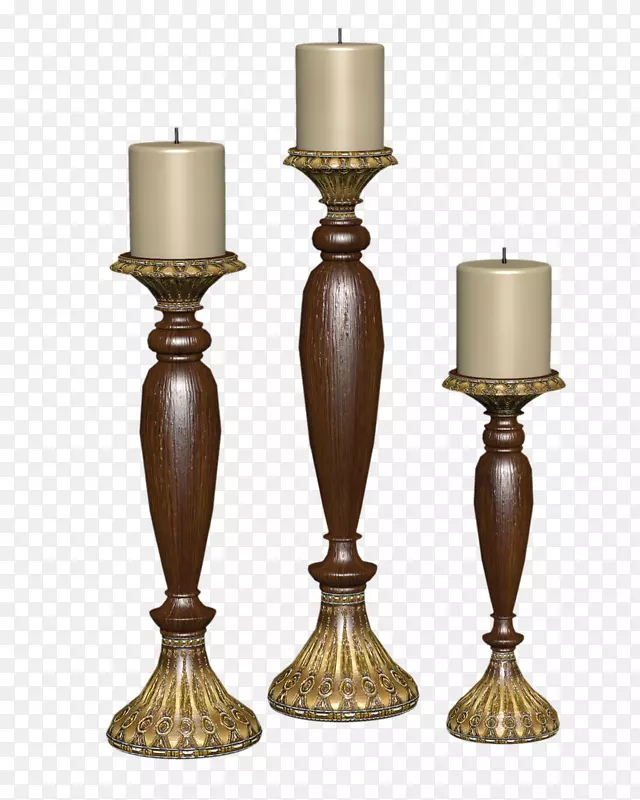 木质创意蜡烛台
