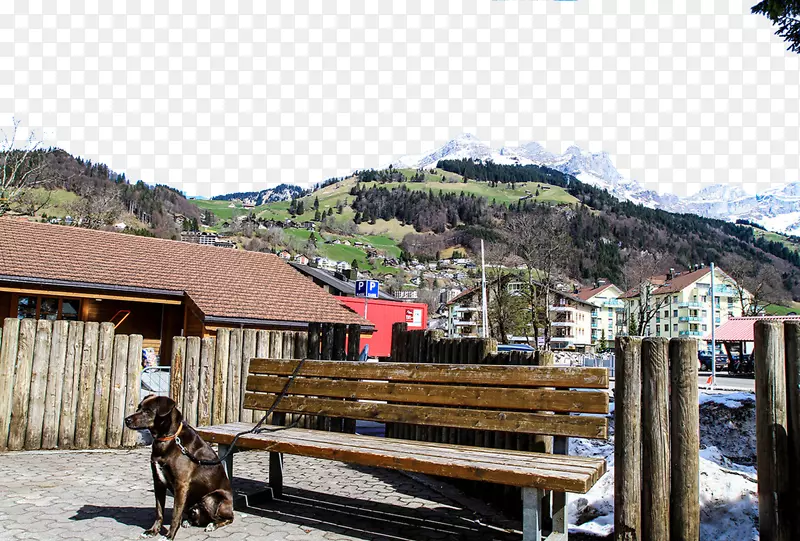 瑞士铁力士雪山素材图片