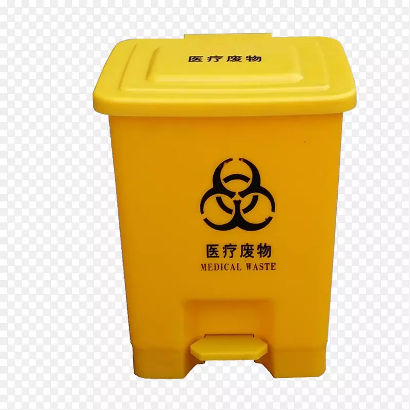 黄色医疗废物桶设计