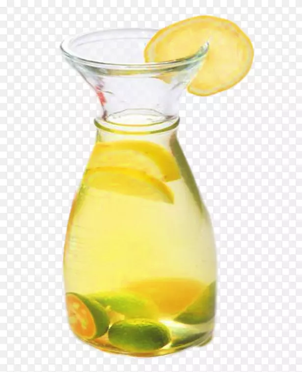 美味的柠檬金桔汁素材图片