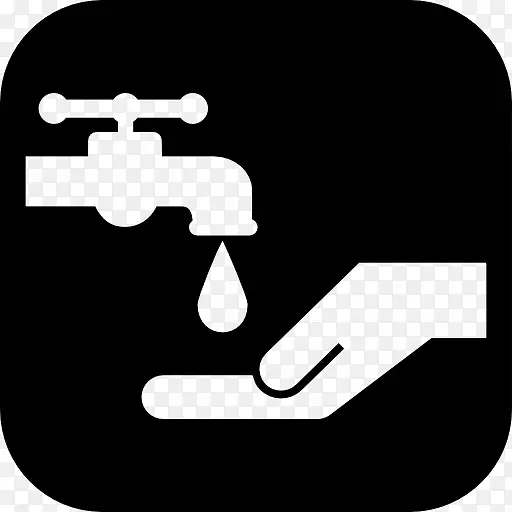 水资源稀缺的概念图标