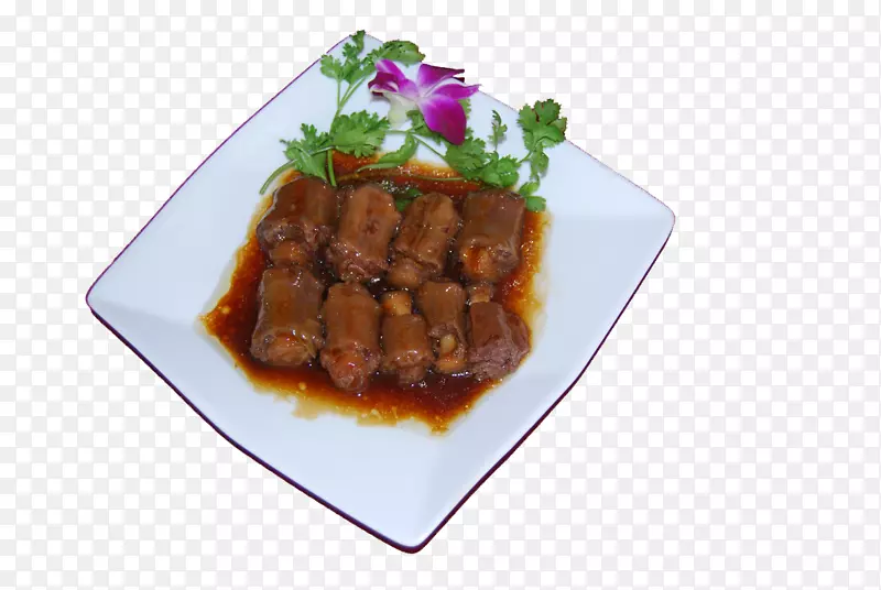 特色煨牛尾
