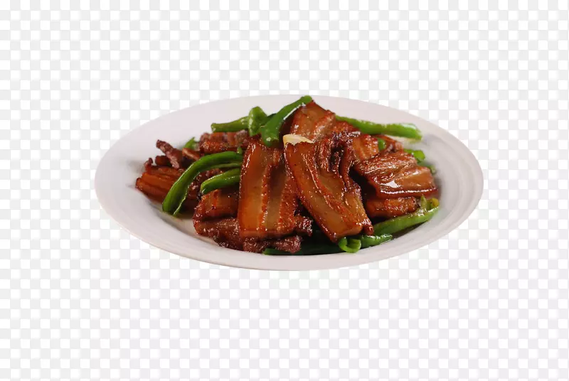 喷香食材炒菜青椒炒肉