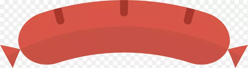 矢量图美味烤香肠