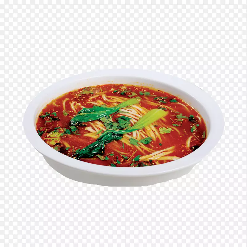 产品实物家常饭酸辣面