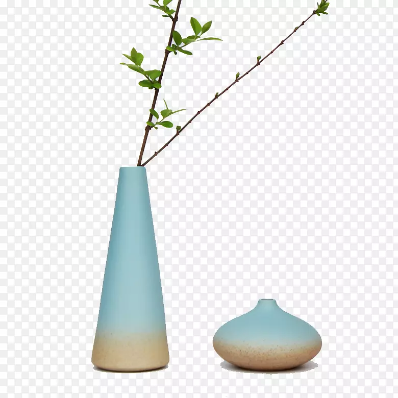 花瓶工艺品陶瓷树枝