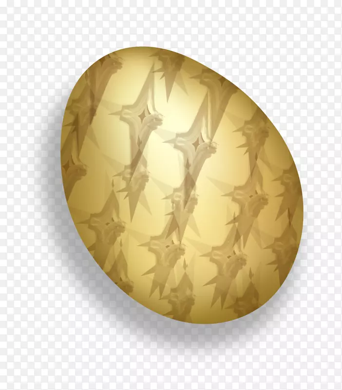 复活节金色美丽彩蛋