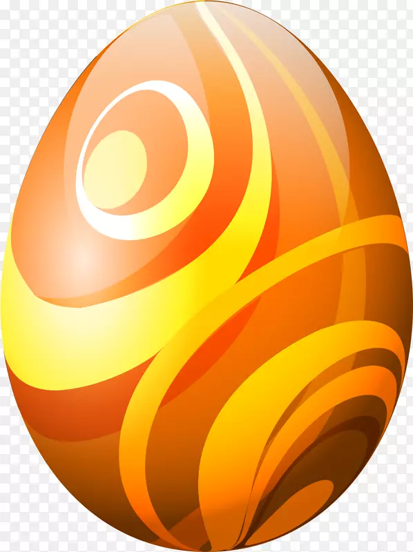 复活节黄色美丽彩蛋