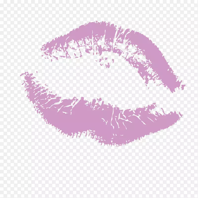 紫色吻痕