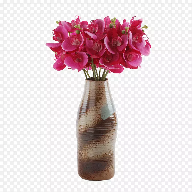 手工粗陶陶瓷花瓶花器 客厅玄关