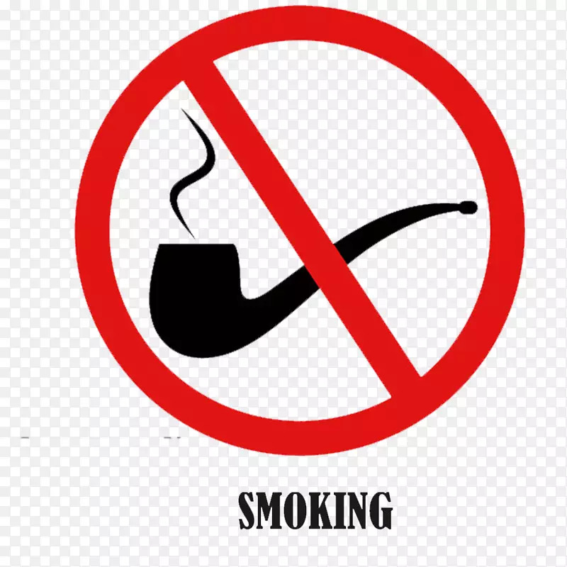 卡通禁止吸烟的PSD分层