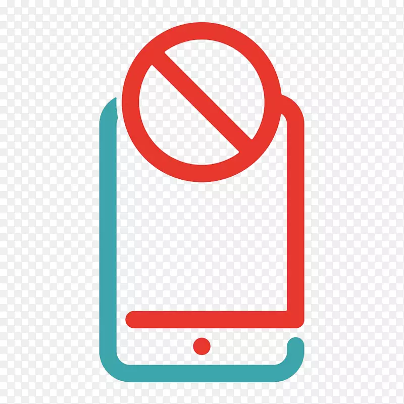 卡通禁止使用的手机标识PNG