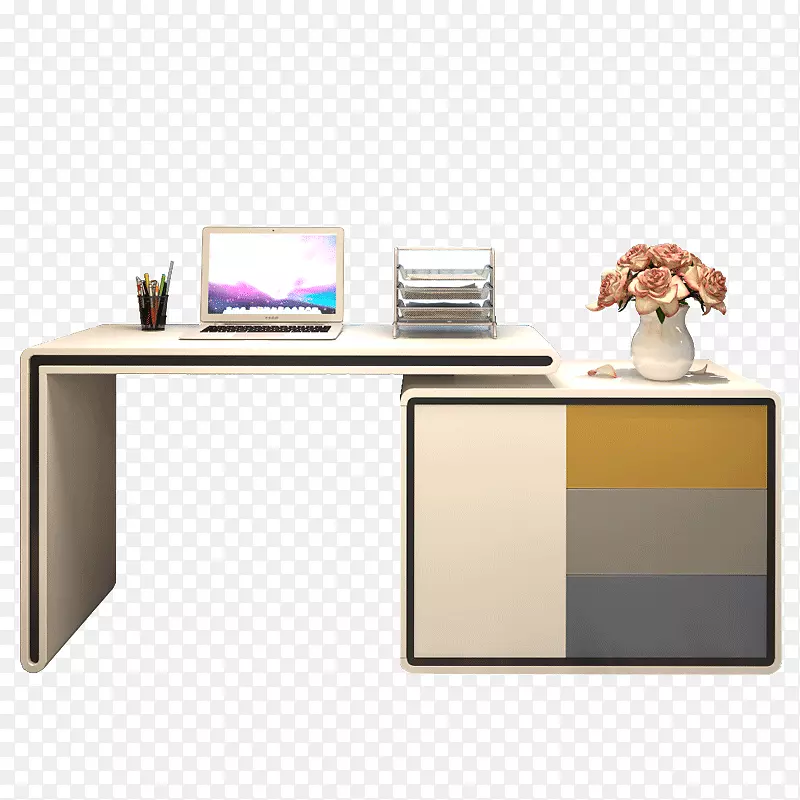 电脑桌台式家用转角书桌