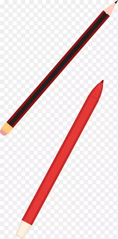 学习用品红色水笔