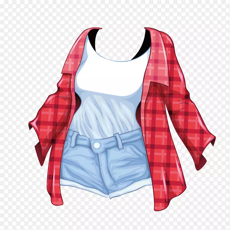 卡通衣服服装