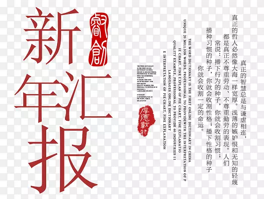 新年汇报