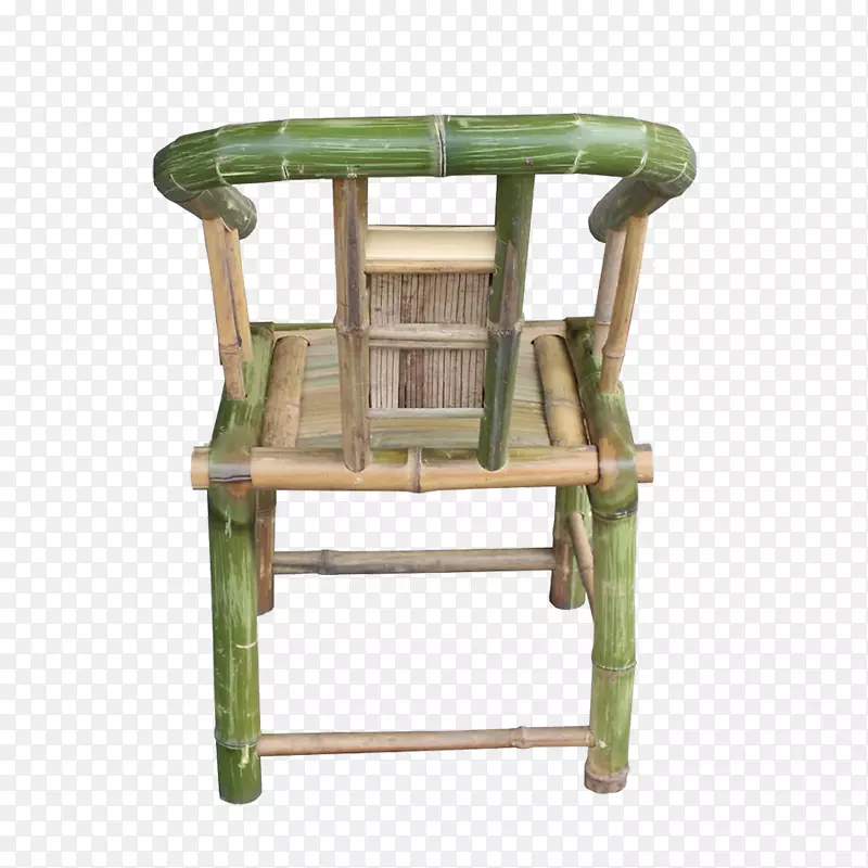 异形竹椅