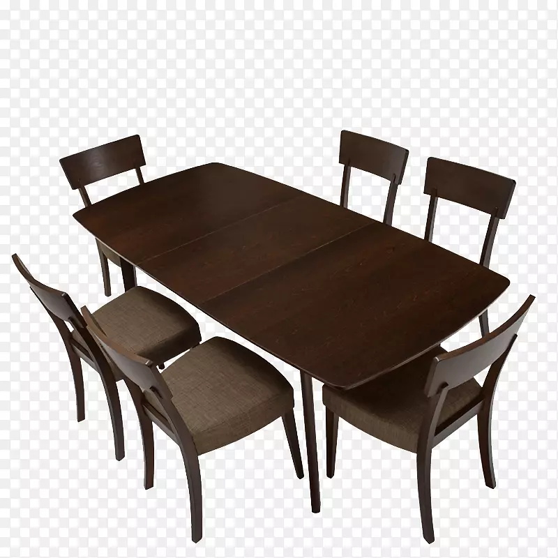 餐桌4-6人饭桌椅组合