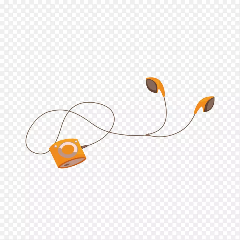 mp3卡通矢量图