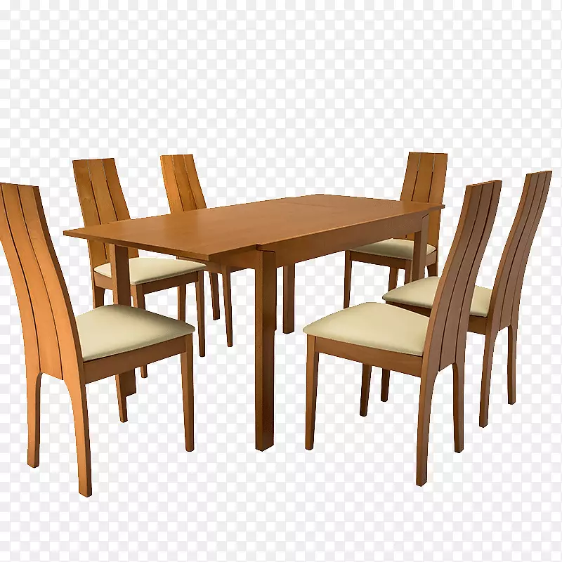 4-6人饭桌椅组合餐桌