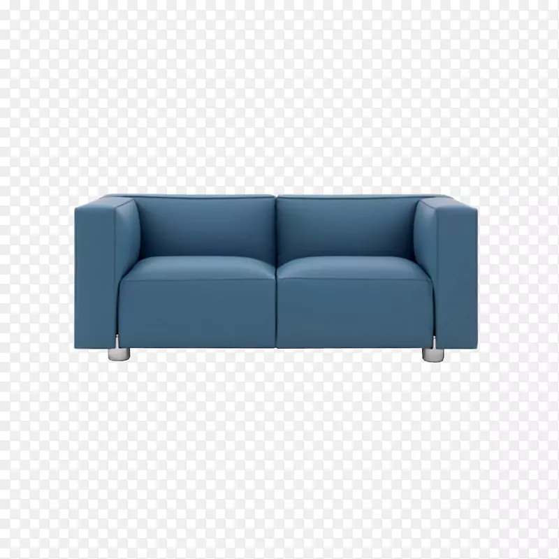 蓝色的创意简单沙发