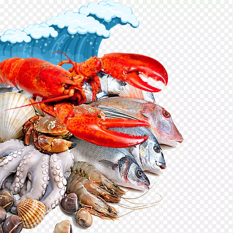 各种海中食品