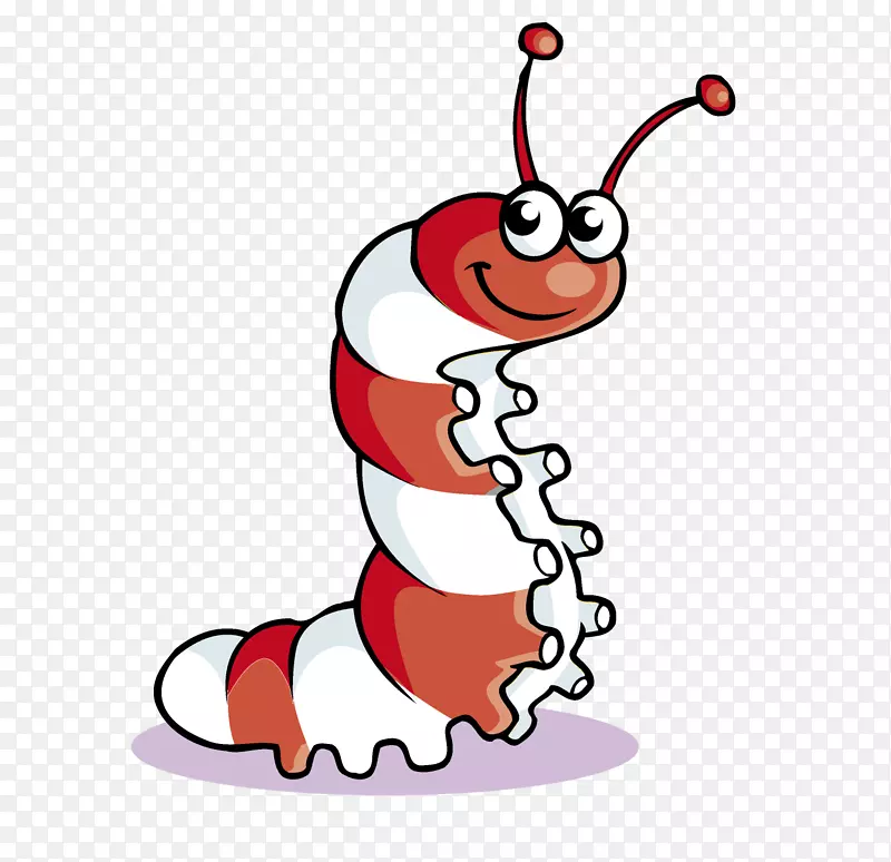 卡通可爱小动物装饰动物头像虫子