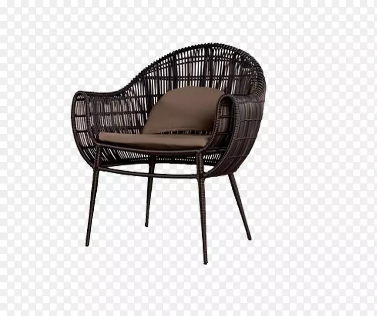 室外创意藤椅免抠PNG