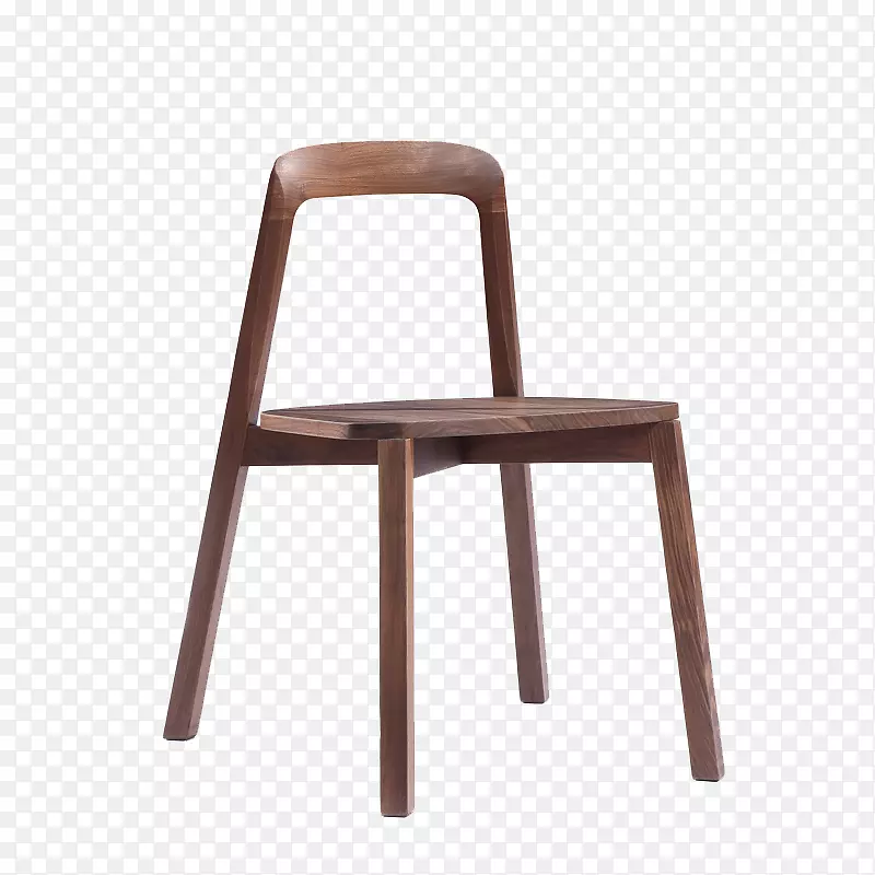 黑胡桃纯实木餐椅