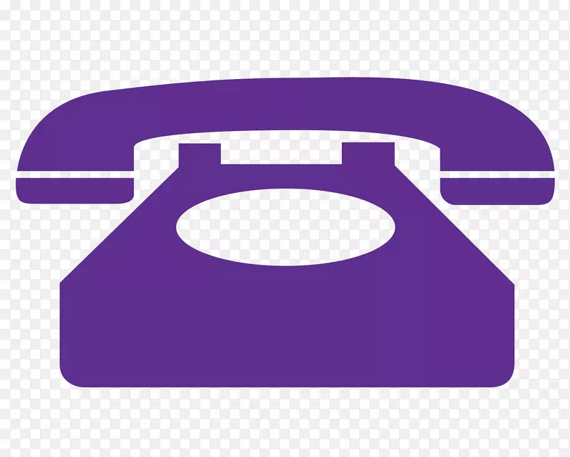 紫色电话