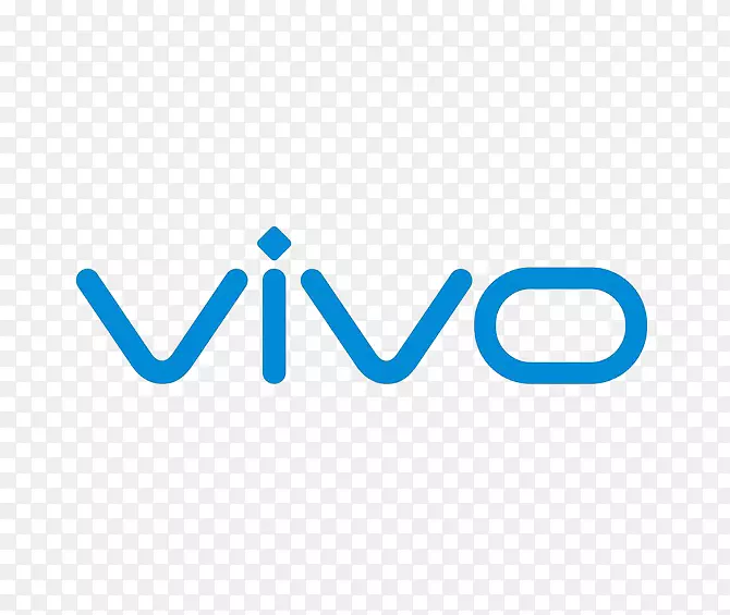 vivo蓝色线条logo