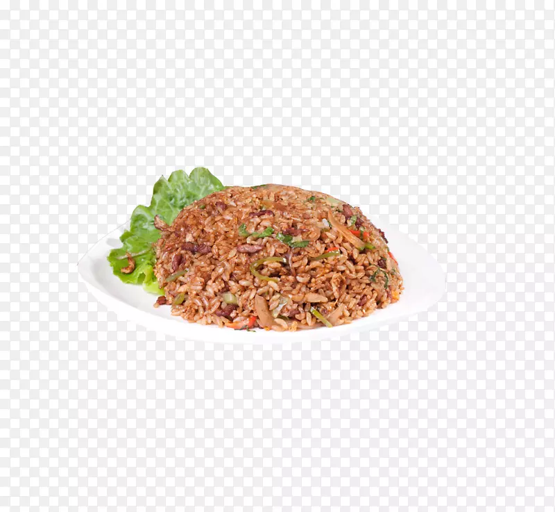 黑椒牛肉炒米饭