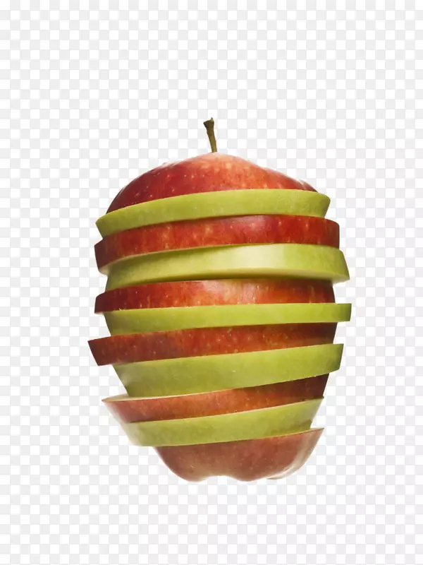 叠摞的苹果片