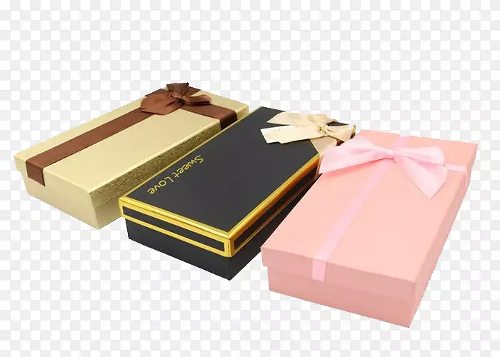 粉色巧克力包装盒