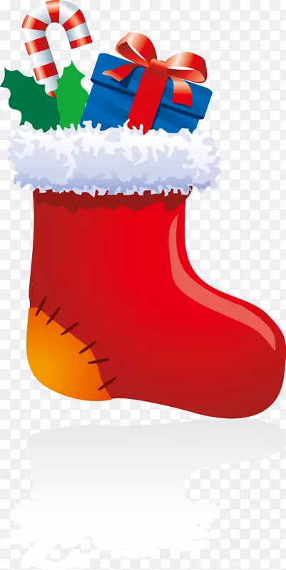 圣诞节红色圣诞袜