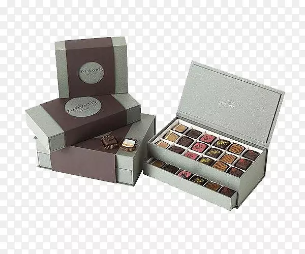 灰色巧克力包装盒