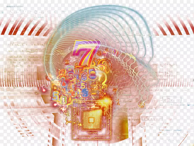 大脑数字科技光效