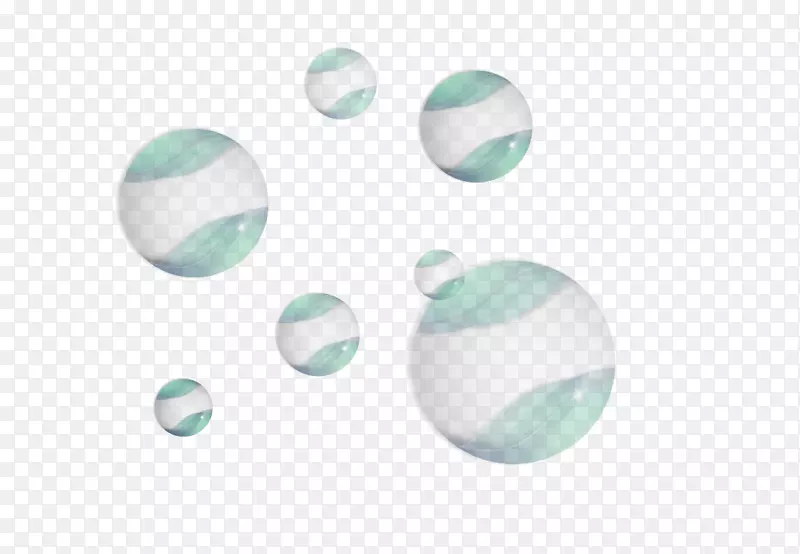绿色球体背景矢量素材