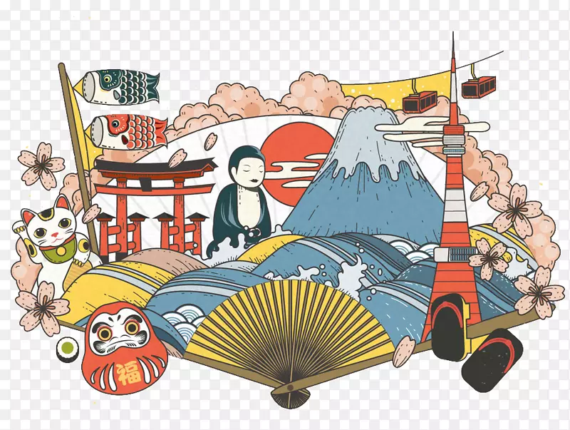 日本元素PNG图片素材下载_图片编号yjkrjjzq-免抠素材网